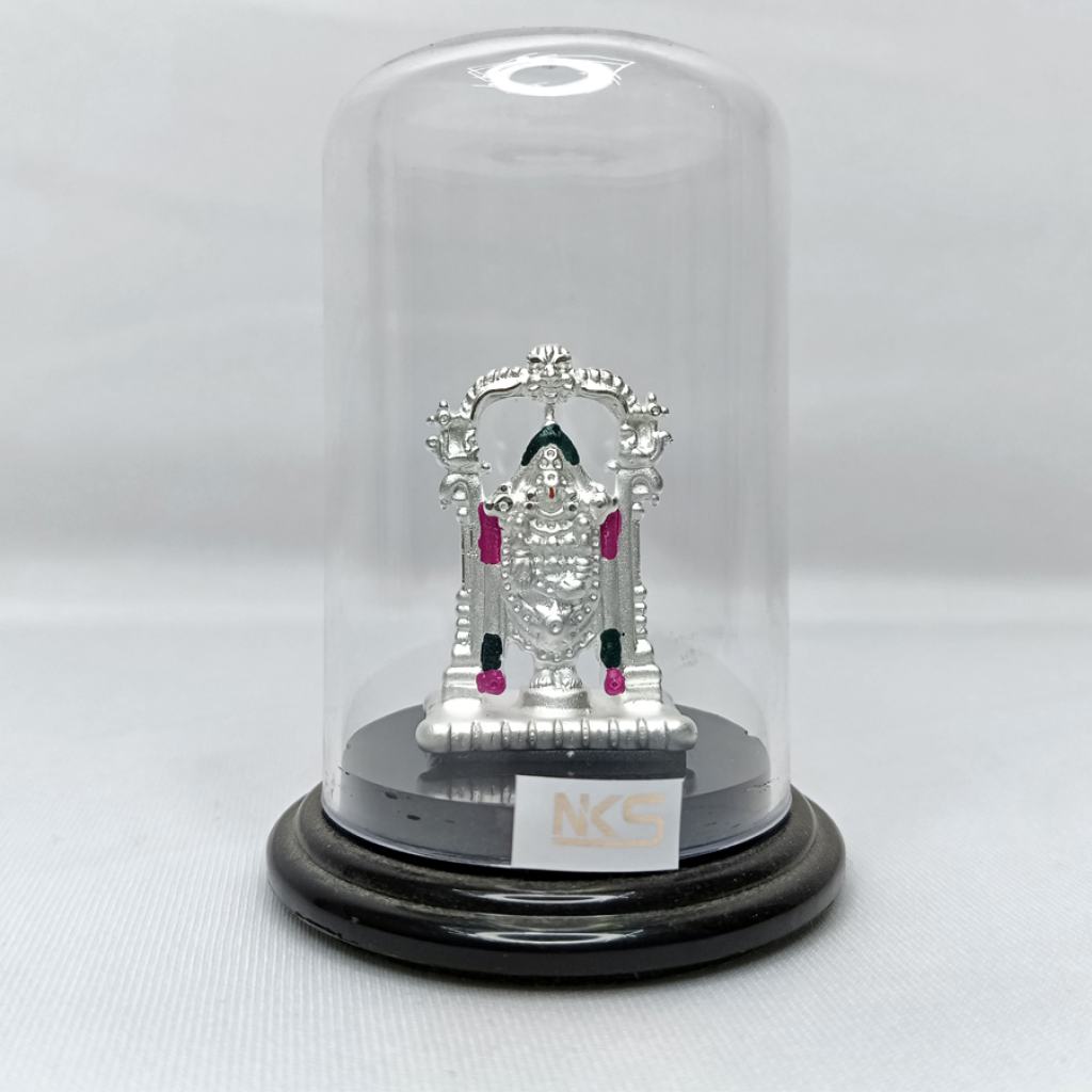 Emerald Idol Silver | Venkatesha Idol